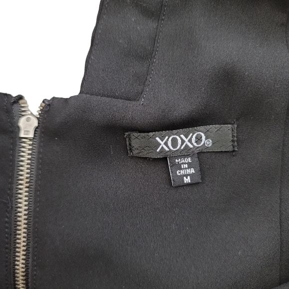 XOXO black embellished keyhole blouse - Picture 4 of 4